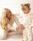 Mini COZY Rosy Ribbon Pyjamas Set