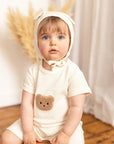 Cool Summer Bear & Bonnet Hat Set