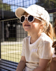Mini COZY Terry Towelling Tee - Sand