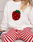 COZY Strawberry | Sweatshirt + Leggings