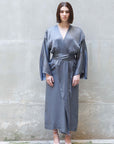 Bemberg Kimono Wrap Dress-1