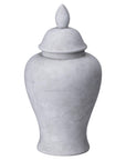 Stone Ceramic Ginger Jar Accent