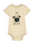 Pug Baby Bodysuit – Cuteness Overload for Your Little Pug-Lover!