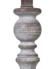 Elegant Dunum Column Lamp | Soft Linen Shade Lighting