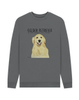 Golden Retriever Vibes: Sustainable Men’s Sweatshirt