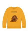 Snuggly Sausage Dog Kids' Sweatshirt – Ethically Made Cuteness!
