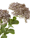 Artificial Purple Sedum Spray with Lavender Hues