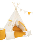 Enchanting Tipi Tent Set for Kids – Cozy & Imaginative Play Space by Sówka at brixbailey.com