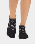 ToeSox Low Rise Full Toe Women's Yoga Grip Socks