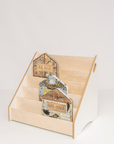 MAMOI® Bücherregal Kinder aus holz, Kinderbücherregal, Bücherständer, wandregal kinderzimmer, Regal, Book Shelf, Kinderregal-1