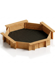 1.8m Diameter Octagonal Wooden Sandpit
