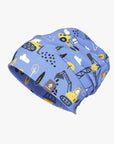 Cotton Beanie Hat With Folds DARGO - Construction