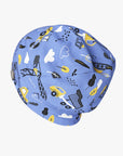 Cotton Beanie Hat With Folds DARGO - Construction