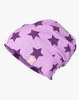 Cotton Beanie Hat with Star Pattern