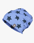 Cotton Beanie Hat with Star Pattern