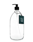 Clear Glass Pump Bottle-3