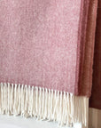 Lambswool Throw - Dusty Pink