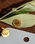 Tactile Silver Stud Earrings