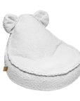 MeowBaby® Bearly Teddy Sako Bag White