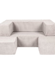 MeowBaby® Children's Sofa – Playful & Convertible with Poufs by MeowBaby at www.brixbailey.com