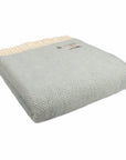 Lambswool Throw - Duck Egg