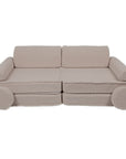 Large Modular Sofa for Kids in Light Grey