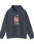 Graphic Print Unisex Hooded Sweatshirt