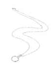 Contrasting Chunky Textured Sterling Silver Necklace