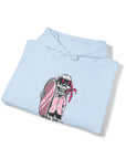 Graphic Print Unisex Hooded Sweatshirt
