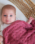 100% Natural Merino Wool Baby Blanket - Soft, Warm & Eco-Friendly by Lullalove UK at brixbailey.com