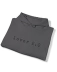 Graphic Print Hooded Unisex Men's Sweatshirt Top