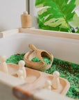 Premium Sensory Table for Kids - Montessori Learning Toy with Removable Tray for Sand, Water, and Rice Play by Vincabel's Playground at brixbailey.com