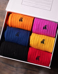Build Your Own Bamboo Sock Gift Box – 6 Pairs