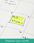 Undated Yearly Productivity Planner - Purple