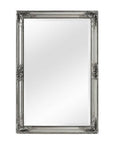 Rustic Vintage Silver Finish Wall Mirror | Brussels