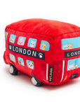 London Bus Plush Dog Toy