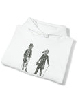 Graphic Print Unisex Hooded Sweatshirt