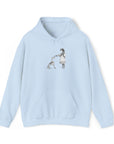 Graphic Print Unisex Hooded Sweatshirt