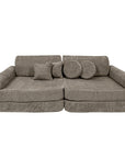 Large Modular Sofa for Kids - Premium Boucle, Tan Beige