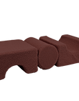 Brown Shape Play Set with Three Foam Elements