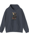 Graphic Print Unisex Hooded Sweatshirt