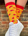 Red Chilli Pepper Bamboo Socks
