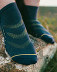 Navy Performance Trainer Socks