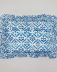 Blue Trellis Cushion Cover
