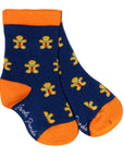 Children's Gingerbread Man Bamboo Socks