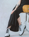 517 aka Aviator Boots - White