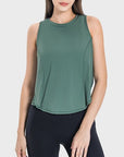 Round Neck Active Tank-5