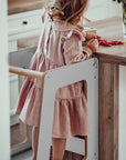 MeowBaby® Plywood Kitchen Helper Scandi - Gray