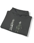 Graphic Print Unisex Hooded Sweatshirt