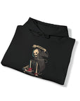 Graphic Print Unisex Hooded Sweatshirt